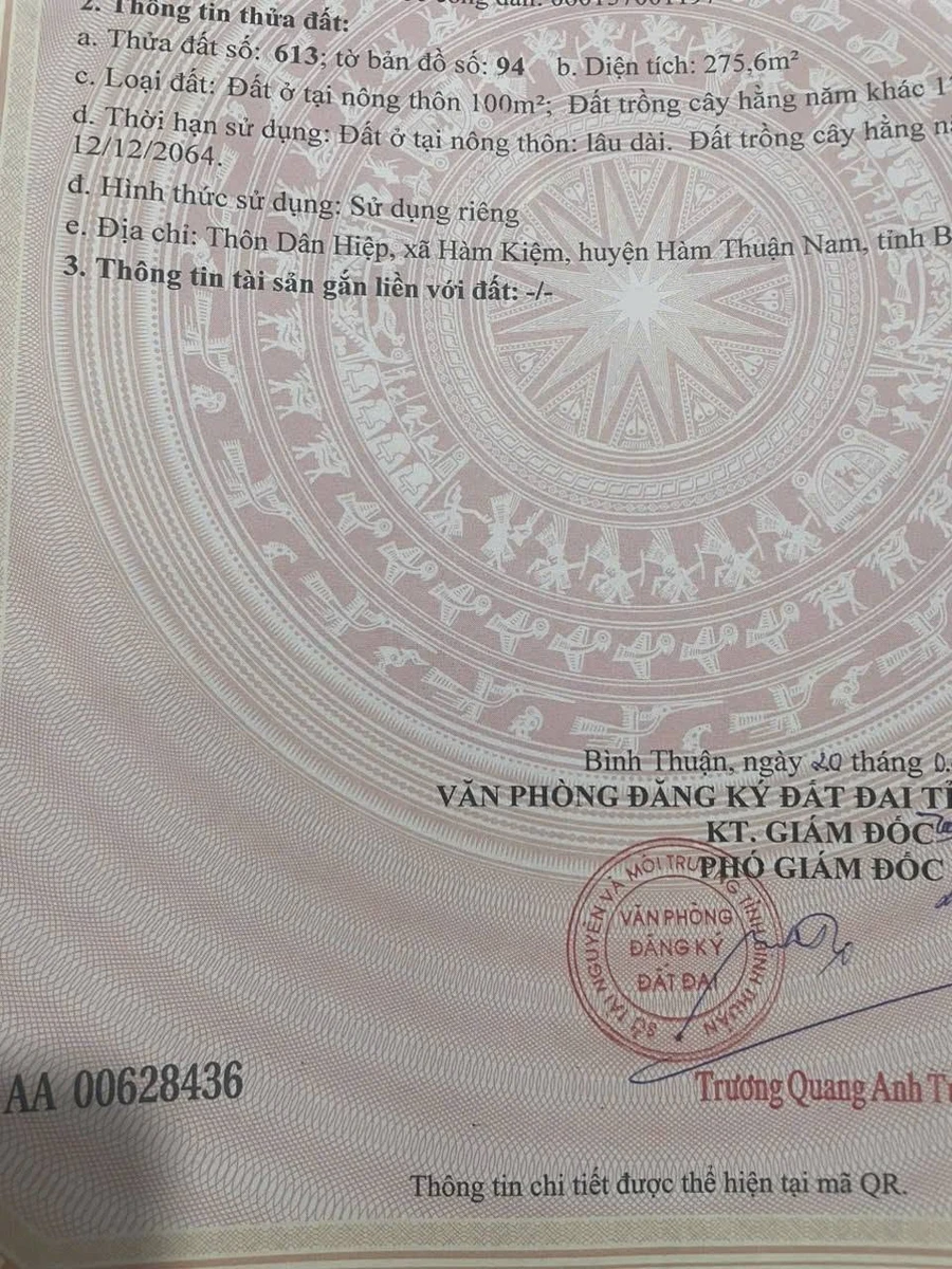 Bán lô đất 276m2 Nhà Bè giá 1 tỷ - Ảnh thu nhỏ 3