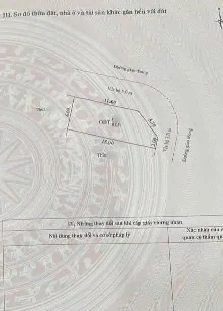 Bán đất lô góc 82m2 giữa đường Huyền Quang và Đinh Liệt, Tân Phú Hưng, Hải Dương - Ảnh thu nhỏ 2