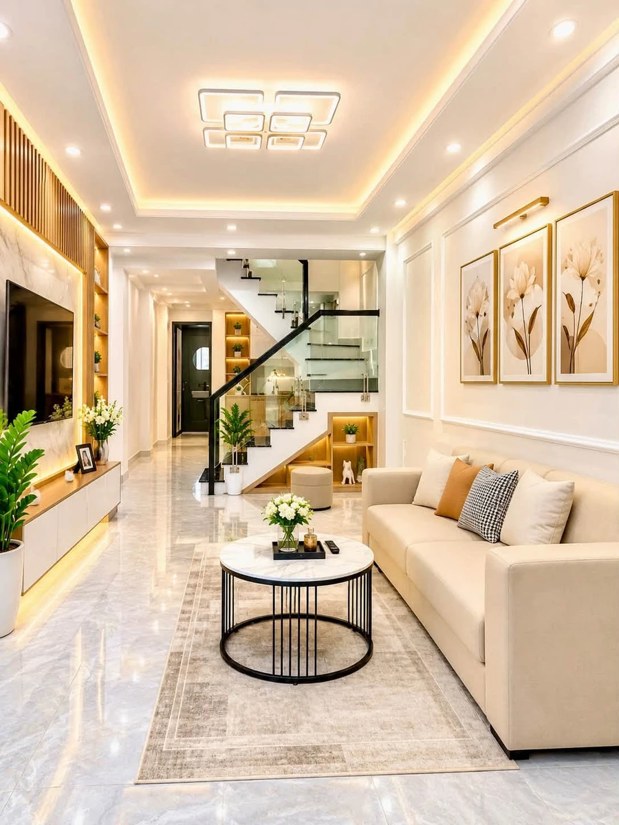 Bán nhà 42m2 3 tầng Tô Hiệu Hoàng Quý Quận 7 giá 2 tỷ - Ảnh thu nhỏ 2