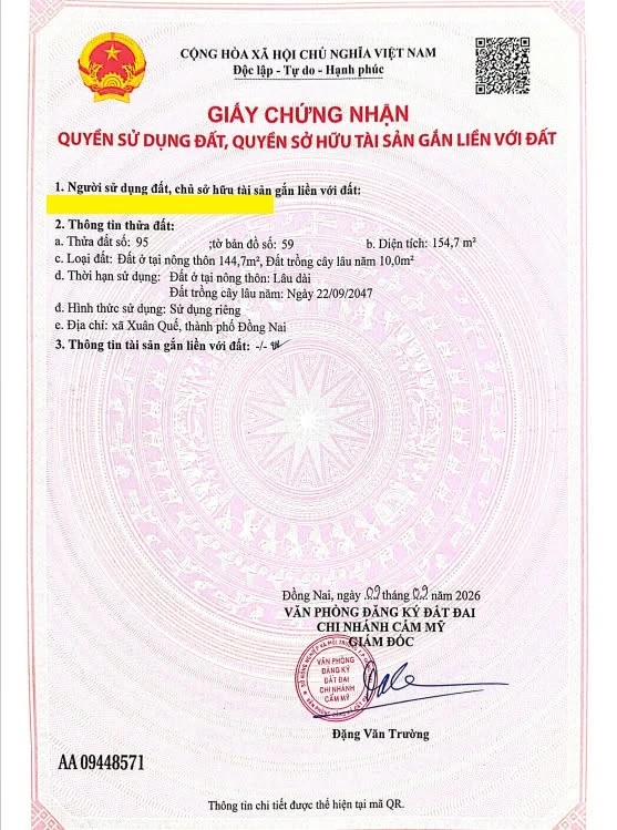Bán đất KCN Dầu Giây 155m² sổ riêng 550 triệu - Ảnh thu nhỏ 3