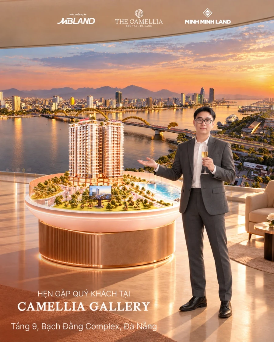 Bán căn hộ 2PN 68.3m² The Camellia Sơn Trà Đà Nẵng 3.615 tỷ - Ảnh thu nhỏ 2