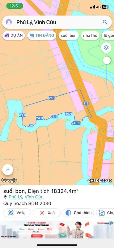 Bán đất 1,9 hecta Xã Phú Lý Đồng Nai