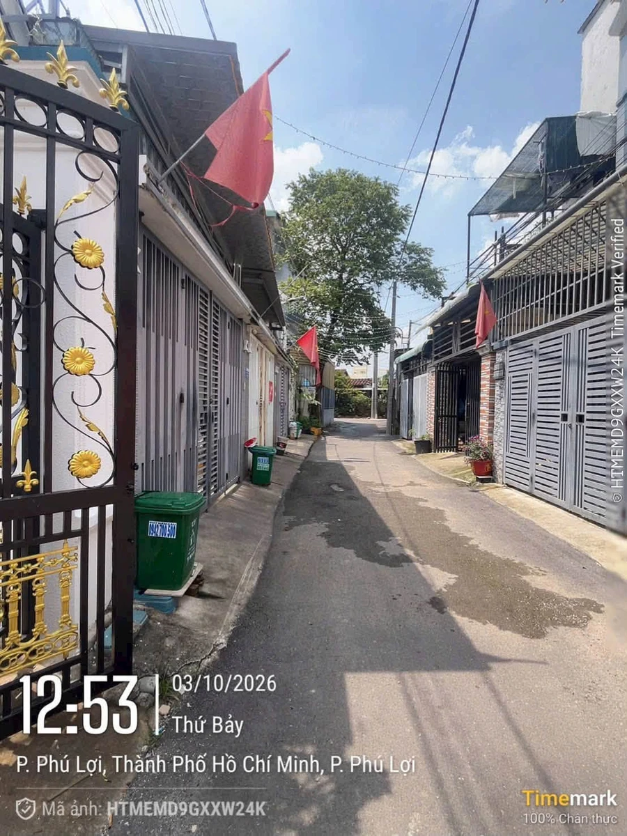 Bán gấp nhà 1 trệt 1 lầu 93.9m2, 4 phòng ngủ, full nội thất tại Phú Hòa, Thủ Dầu Một - Ảnh thu nhỏ 4