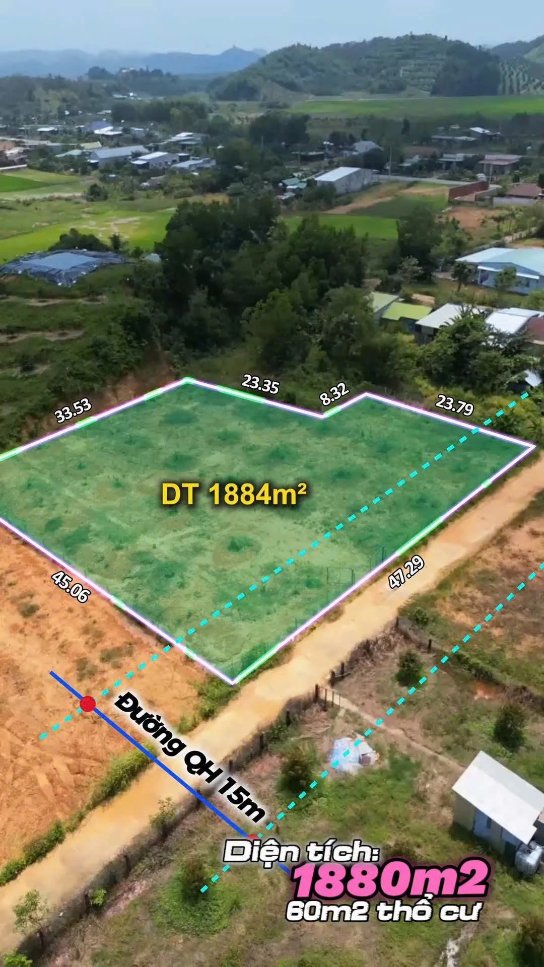 Bán đất vườn 1.884m2 sẵn 60m2 thổ cư tại xã Đạ Lây, Đạ Teh, Lâm Đồng giá 750 triệu - Ảnh 1