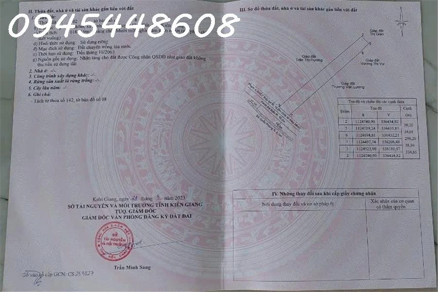 Bán 11 công đất mặt tiền đê quốc phòng, xã Hòn Đất, tỉnh An Giang - Ảnh thu nhỏ 4