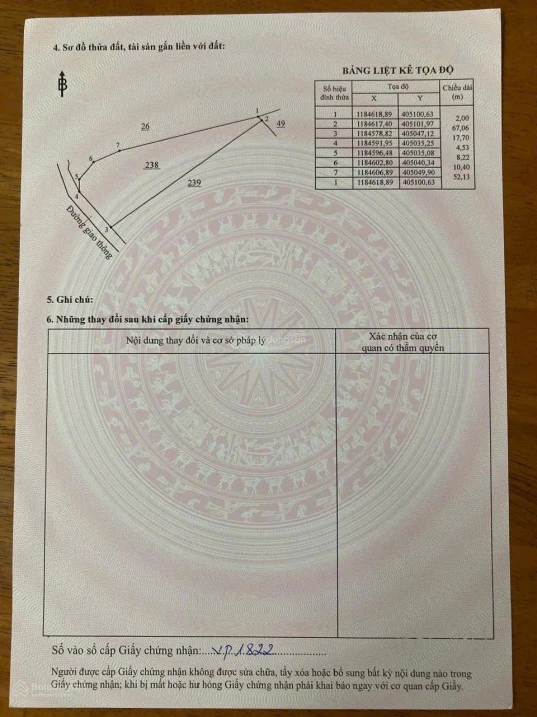 Chính chủ bán 1.000m2 trung tâm hành chính tài chính Nhơn Trạch, MT 98m, giá giảm mạnh 1,3 triệu/m2 - Ảnh thu nhỏ 3