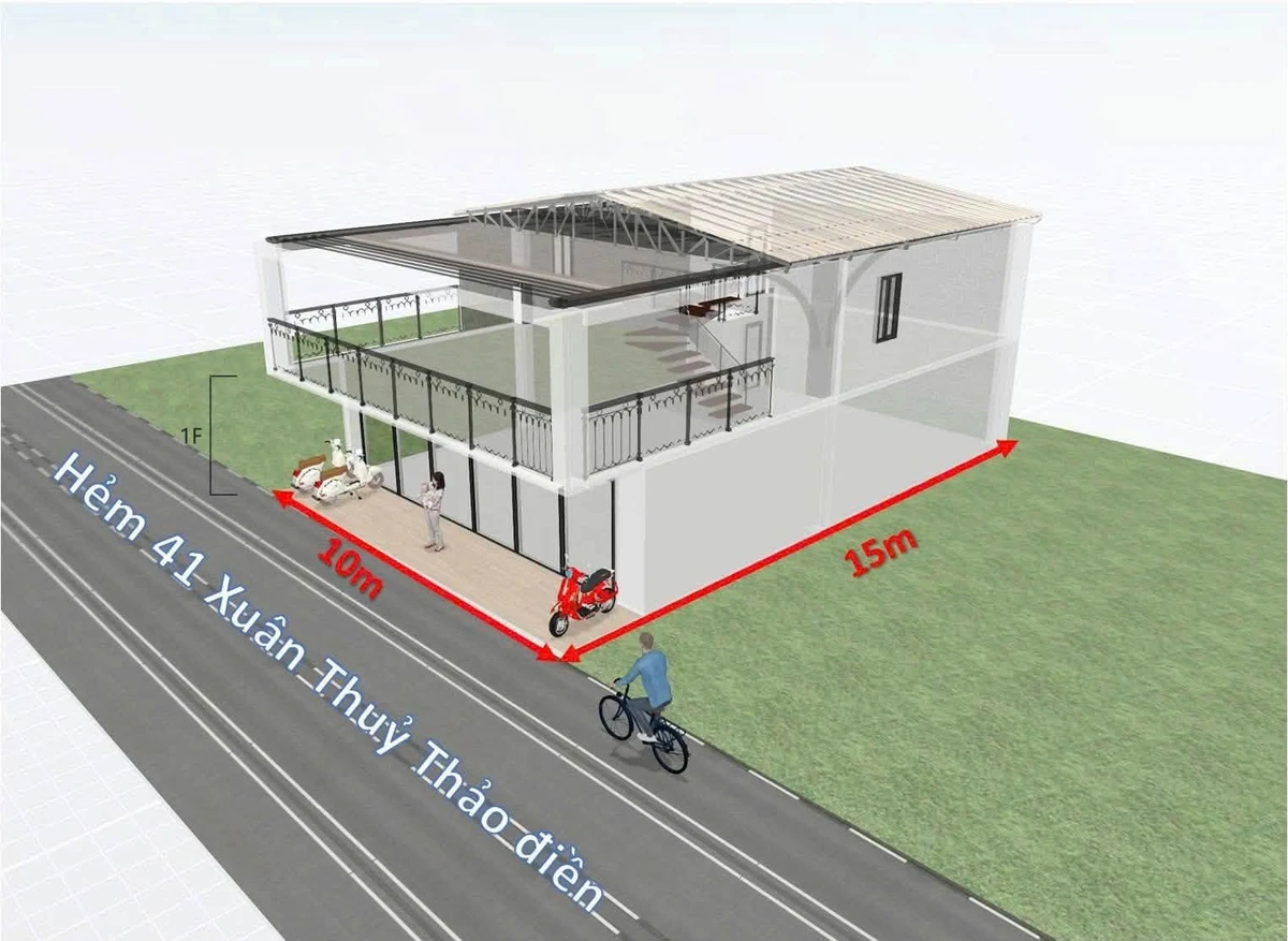 Cho thuê nhà mặt tiền 300m² Xuân Thủy Thảo Điền - Ảnh 1