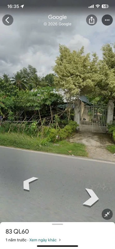 Bán đất 664m2 xã Tân Hội, Mỏ Cày Nam, Bến Tre