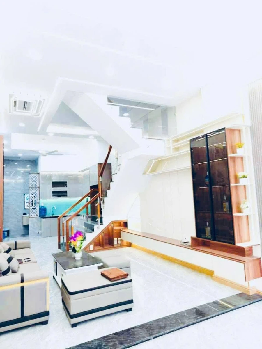 Bán nhà 4 tầng 60m² 4PN, đường 10m, Chiêu Liêu, Dĩ An, giá nhỉnh 5 tỷ - Ảnh thu nhỏ 2