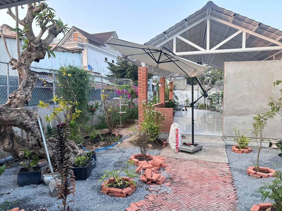 Bán nhà sân vườn 189m2 (231m2 thực tế) Long Điền 2,2 tỷ - Ảnh 1