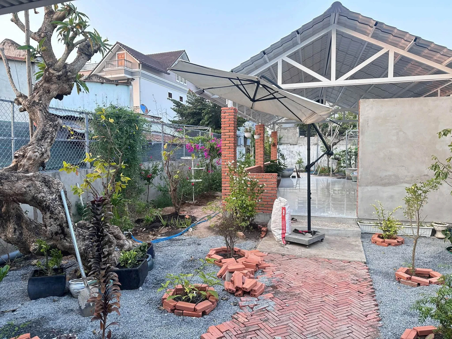 Bán nhà sân vườn 189m2 (231m2 thực tế) Long Điền 2,2 tỷ - Ảnh 1