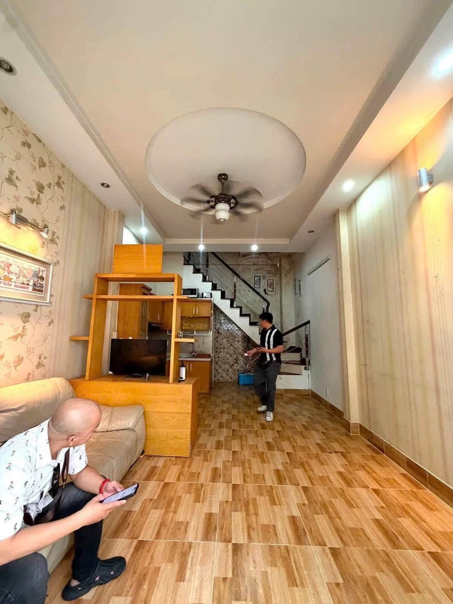 Bán nhà 4 tầng Nguyễn Thượng Hiền Bình Thạnh 25m² 4.7 tỷ - Ảnh thu nhỏ 3