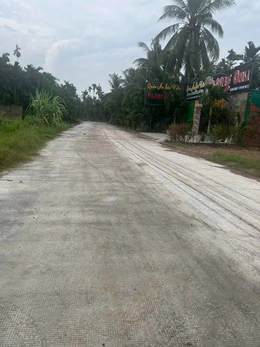 Bán nền mặt tiền 200m² đường bê tông gần chợ Đức Hòa, 1 tỷ 250 - Ảnh thu nhỏ 2