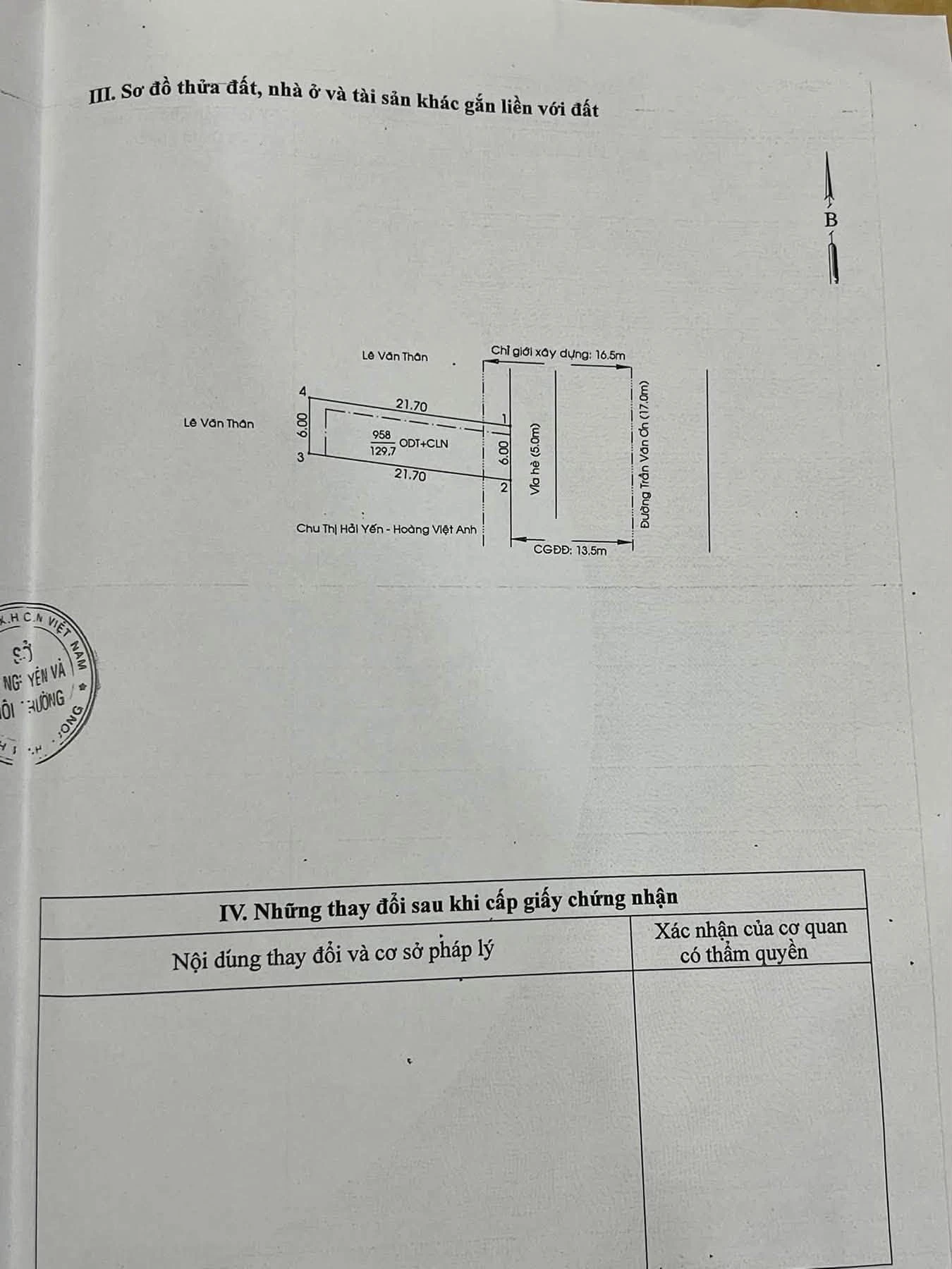 Bán đất mặt tiền Trần Văn Ơn Phú Hòa 126m² 13 tỷ - Ảnh 1