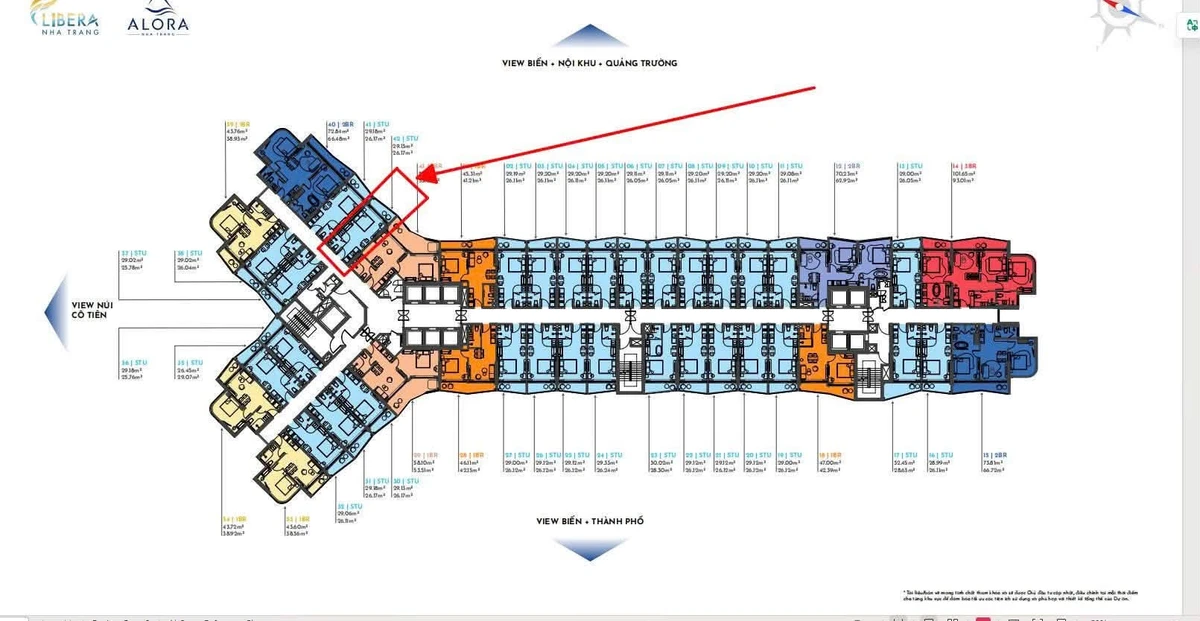 Bán căn hộ biển Nha Trang 29m² giá từ 2,2 tỷ - Ảnh thu nhỏ 2