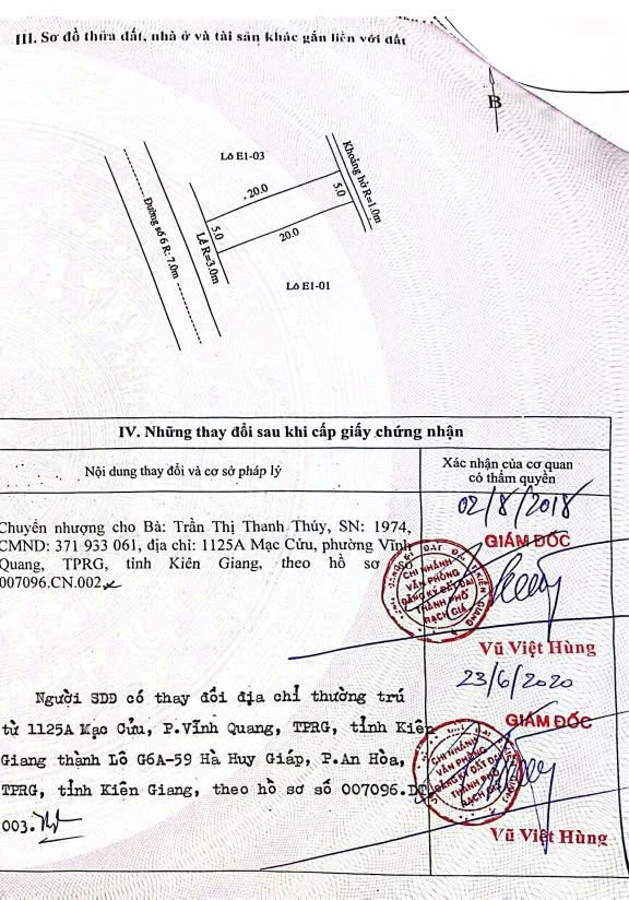 Bán đất nền 100m² khu giáo viên Hùng Vương 500 triệu - Ảnh thu nhỏ 3