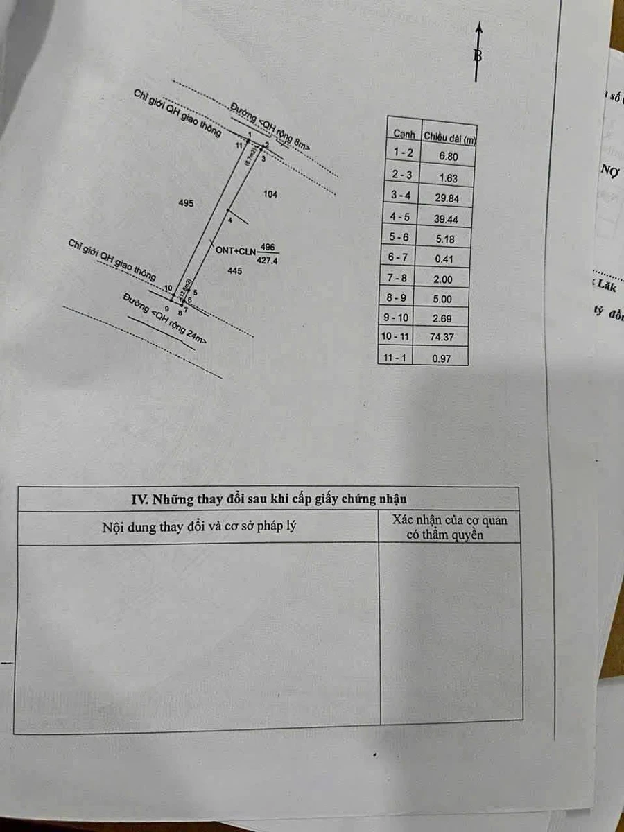 Bán lô đất 2 mặt tiền 375m² gần Hồ Ekao, 4,3 tỷ - Ảnh thu nhỏ 3