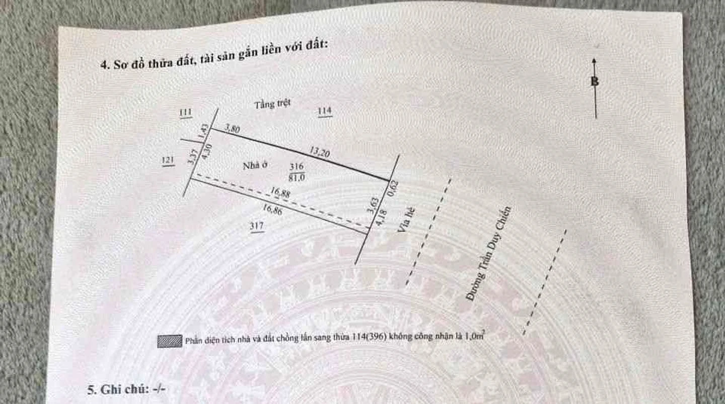 Bán đất mặt tiền Trần Duy Kiến 81m² gần biển 11.5 tỷ - Ảnh 1