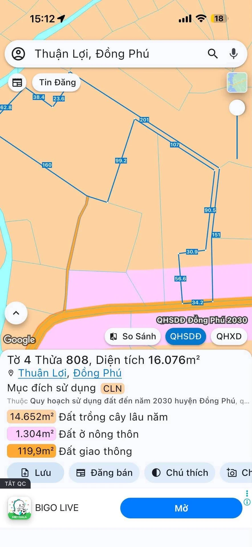 Bán đất cao su 2.1 hecta có nhà 3 PN, mặt tiền Phủ Hồng - Ảnh 1