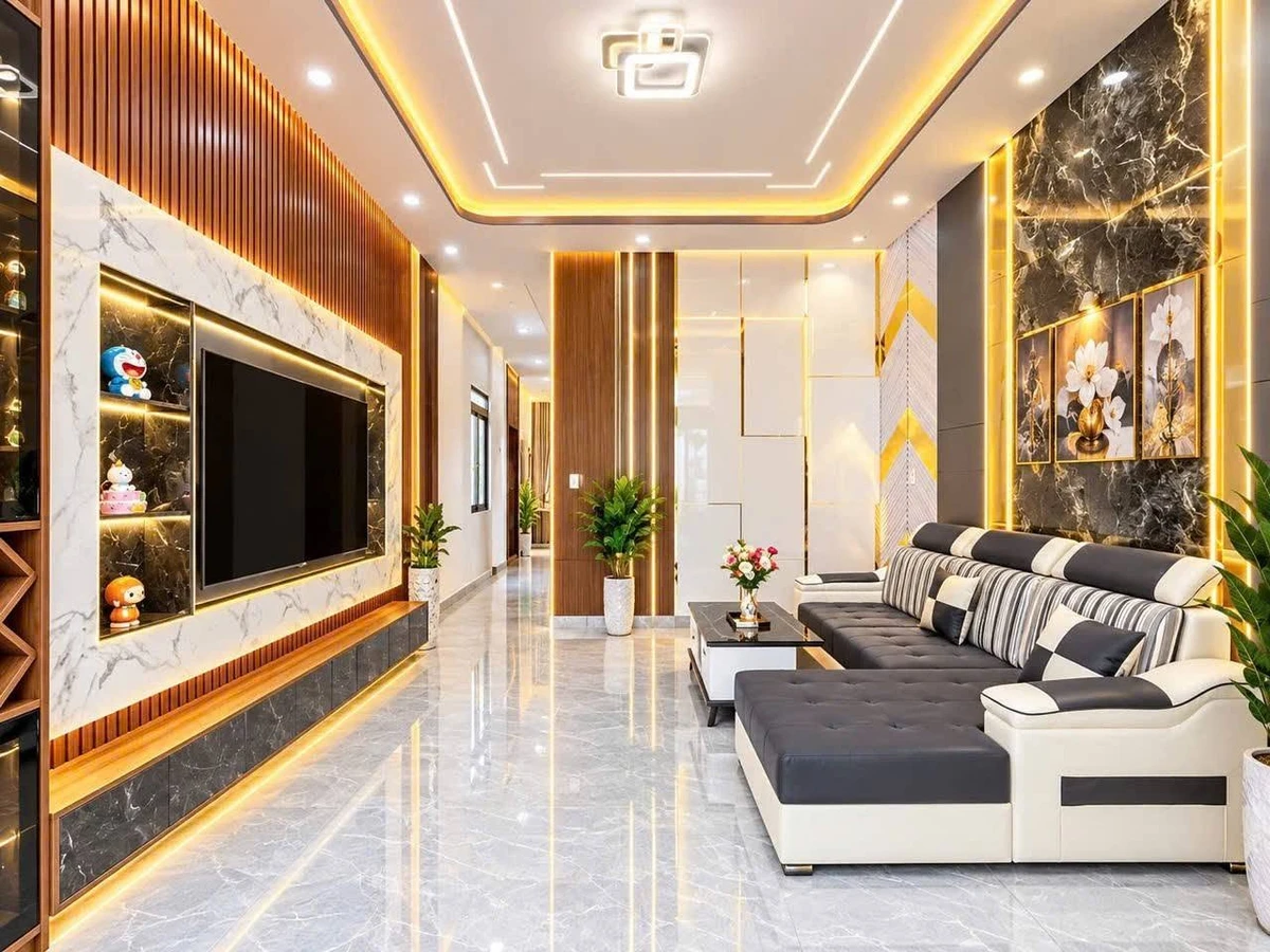 Bán nhà mới hoàn thiện 200m2, 3 phòng ngủ, Long An - Ảnh thu nhỏ 3
