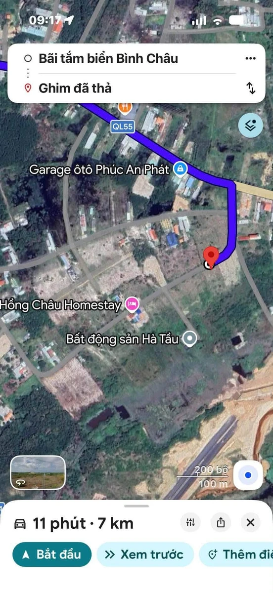 Bán đất Bình Châu 600m² view biển giá 3 tỷ - Ảnh thu nhỏ 2