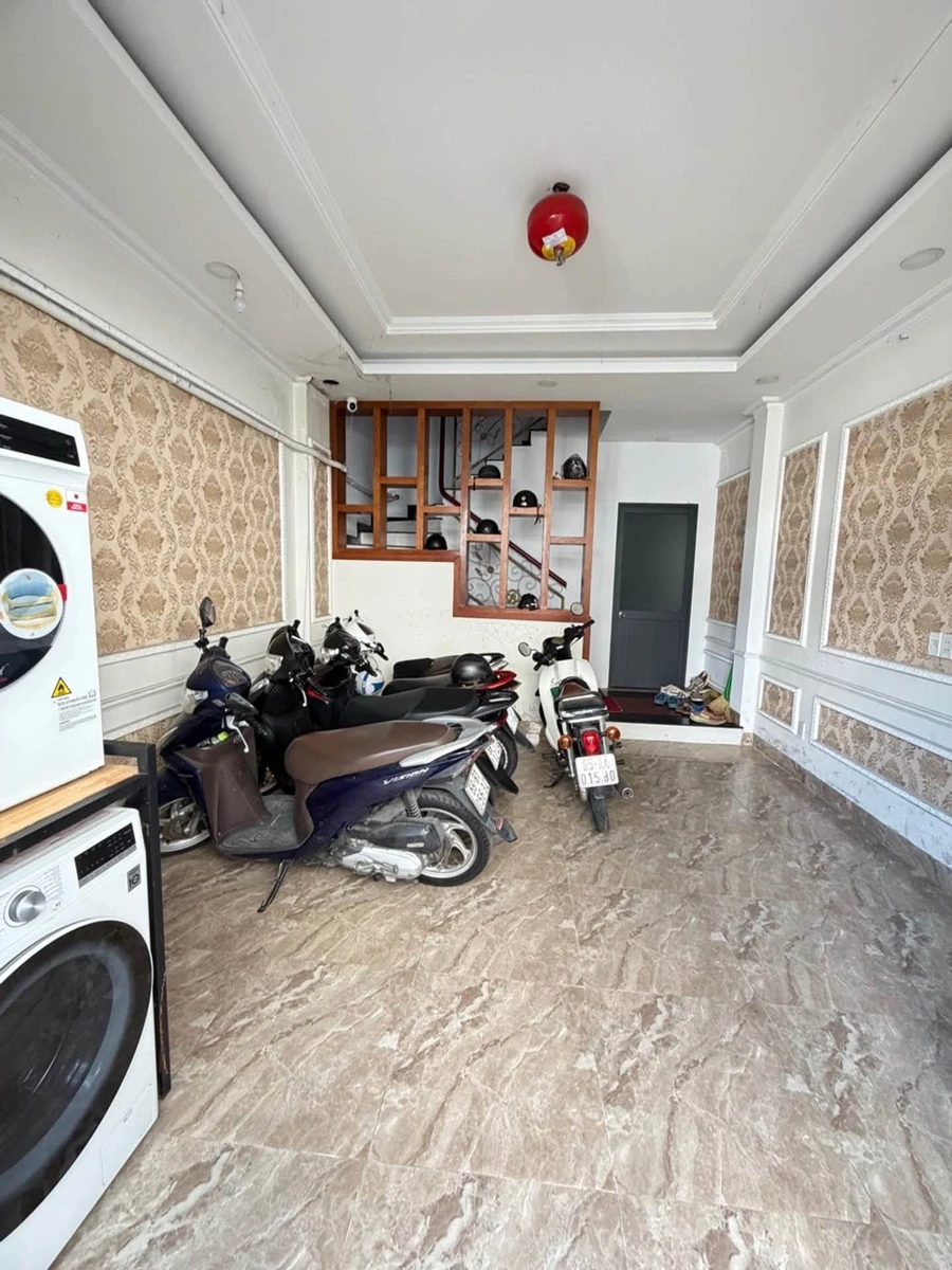 Bán nhà 4 tầng 52m2, 7PN, ô tô ngủ trong nhà, Huỳnh Văn Nghệ, Gò Vấp, giá hơn 6 tỷ - Ảnh thu nhỏ 3