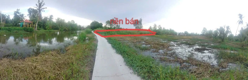 Bán đất nền 13x41m (533m²) Khánh Bình, Cà Mau
