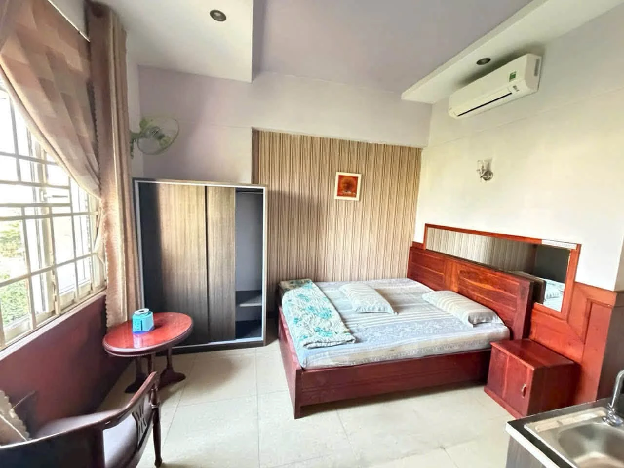 Cho thuê căn hộ full nội thất Võ Thị Sáu 20m2 3,6 triệu/tháng - Ảnh 1