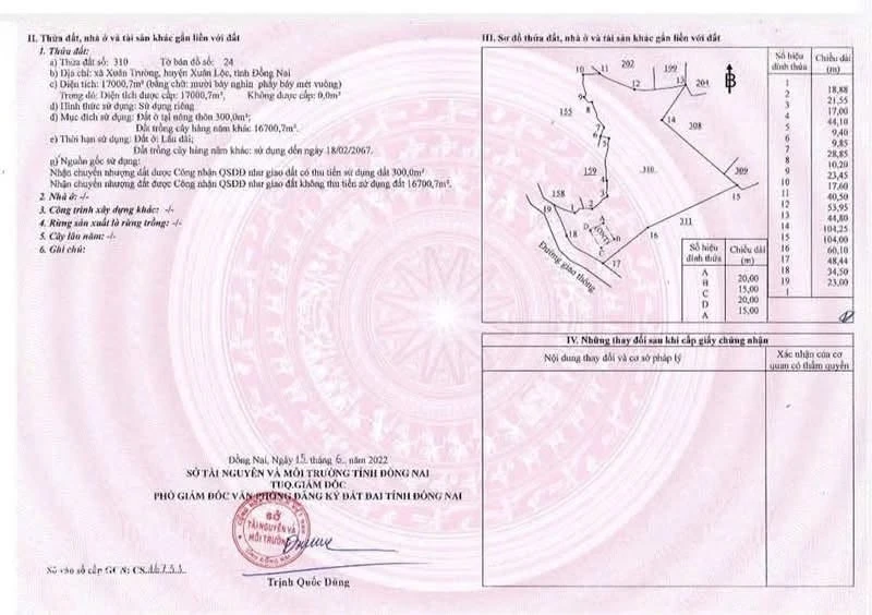 Bán lô đất mặt tiền 21,810m² Xuân Lộc, Đồng Nai - Ảnh thu nhỏ 2