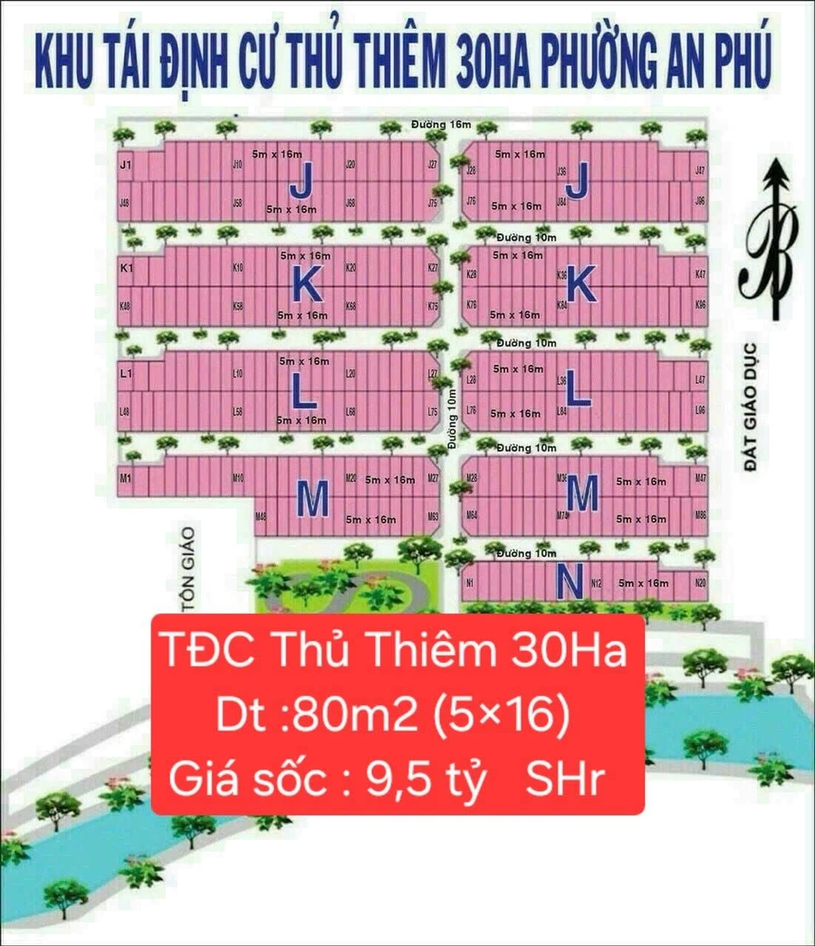 Bán đất Nam Rạch Chiếc 80m² giá 9,5 tỷ - Ảnh 1