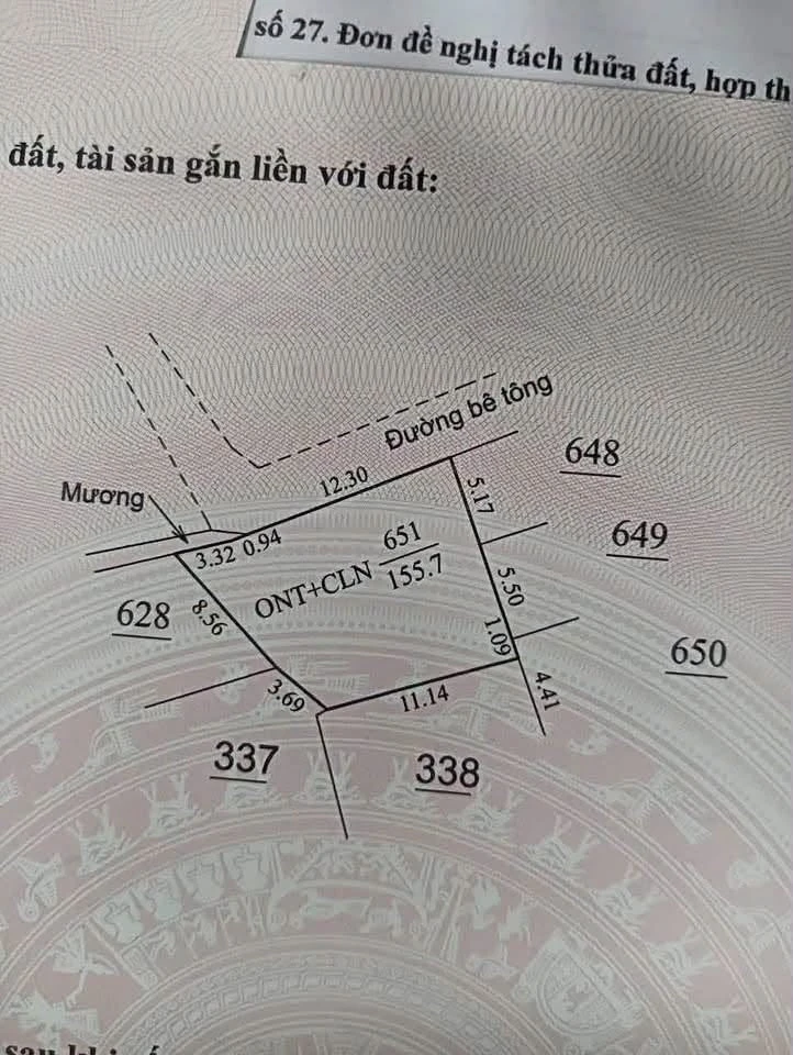 Bán đất 155.7m2 Tháp Phan Nhà Bè - Ảnh 1