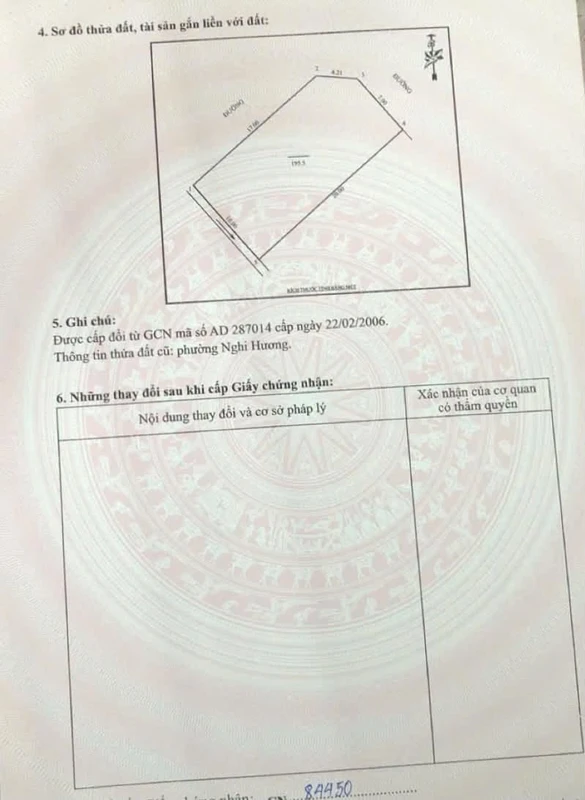 Bán lô đất góc Phố Biển Cửa Lò 200m² 4,75 tỷ