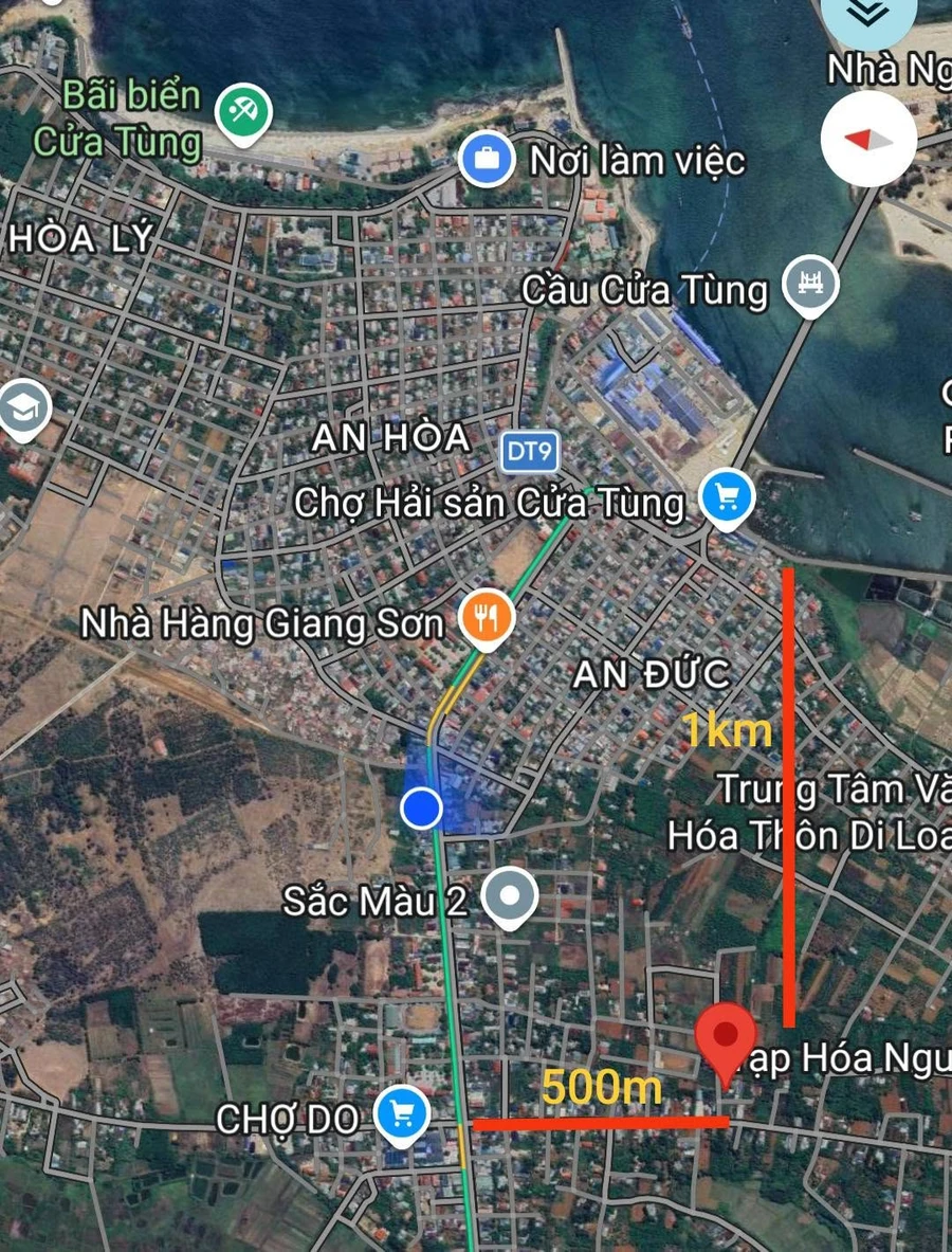 Bán đất nền 276,6m² Tân An 2, gần biển, 3tr/m² - Ảnh thu nhỏ 4
