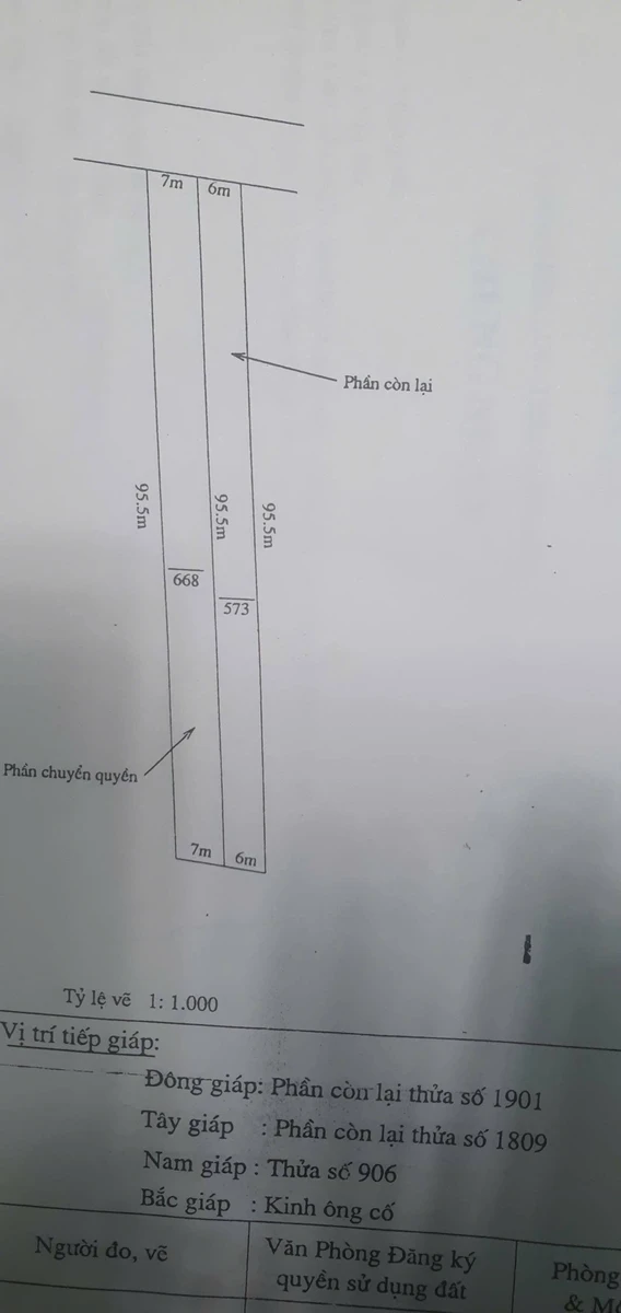 Bán đất nền 668m² mặt tiền Kinh Ông Cố Bến Lức Long An - Ảnh thu nhỏ 3