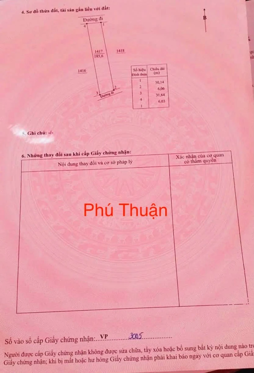 Bán lô đất Nghĩa Thuận 192m² giá 330 triệu - Ảnh 1