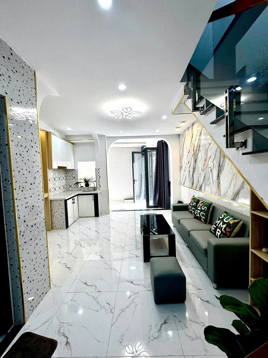 Bán nhà hẻm xe hơi Dương Quảng Hàm 44m² 3PN, P.An Nhơn (Gò Vấp), 3,9 tỷ - Ảnh 1