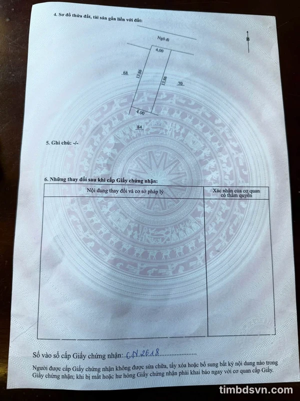 Bán đất ở đô thị 55,5 m² chưa đến 1 tỷ Hưng Yên