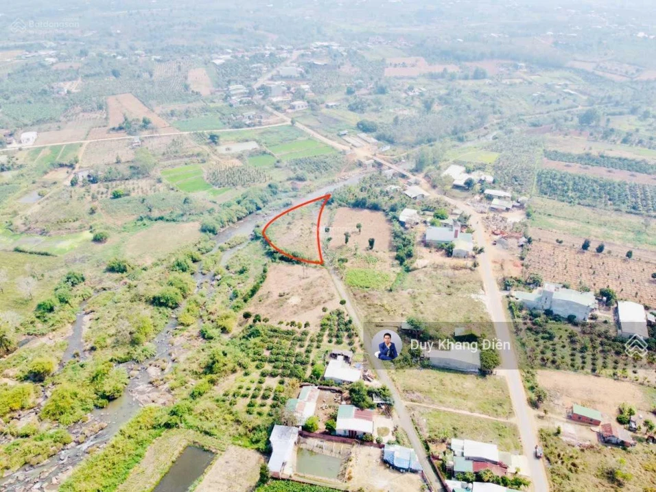 Đất sào nghỉ dưỡng 1850m2 view sông - full hồng - đường ô tô - ra đường lớn QH 30m chỉ 100m giá rẻ - Ảnh thu nhỏ 3