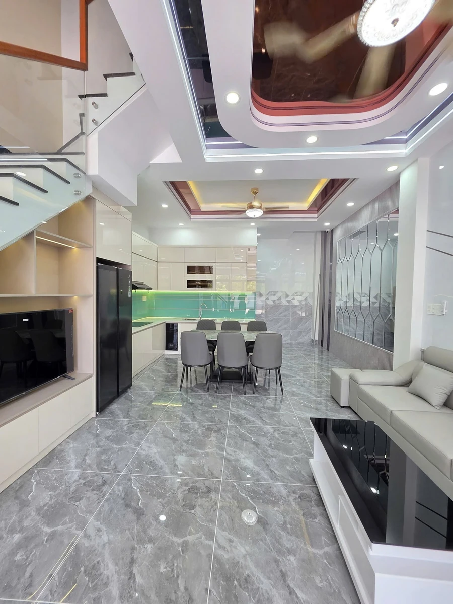 Bán nhà 4 tấm mặt tiền công viên Dĩ An, 66.2m2, 5PN 5WC - Ảnh thu nhỏ 5