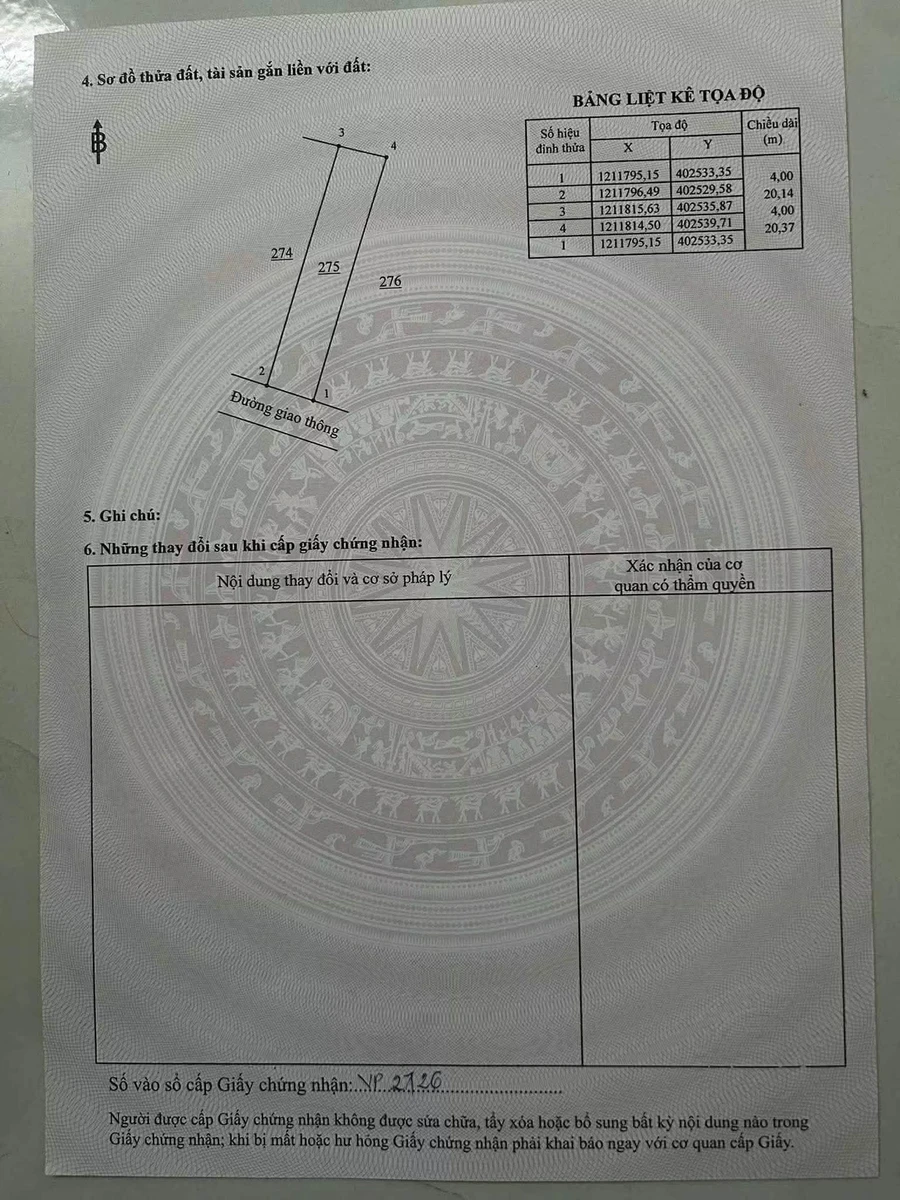 Bán đất 80,8m² Phường Tam Hiệp Cần Giờ 4 tỷ - Ảnh thu nhỏ 5