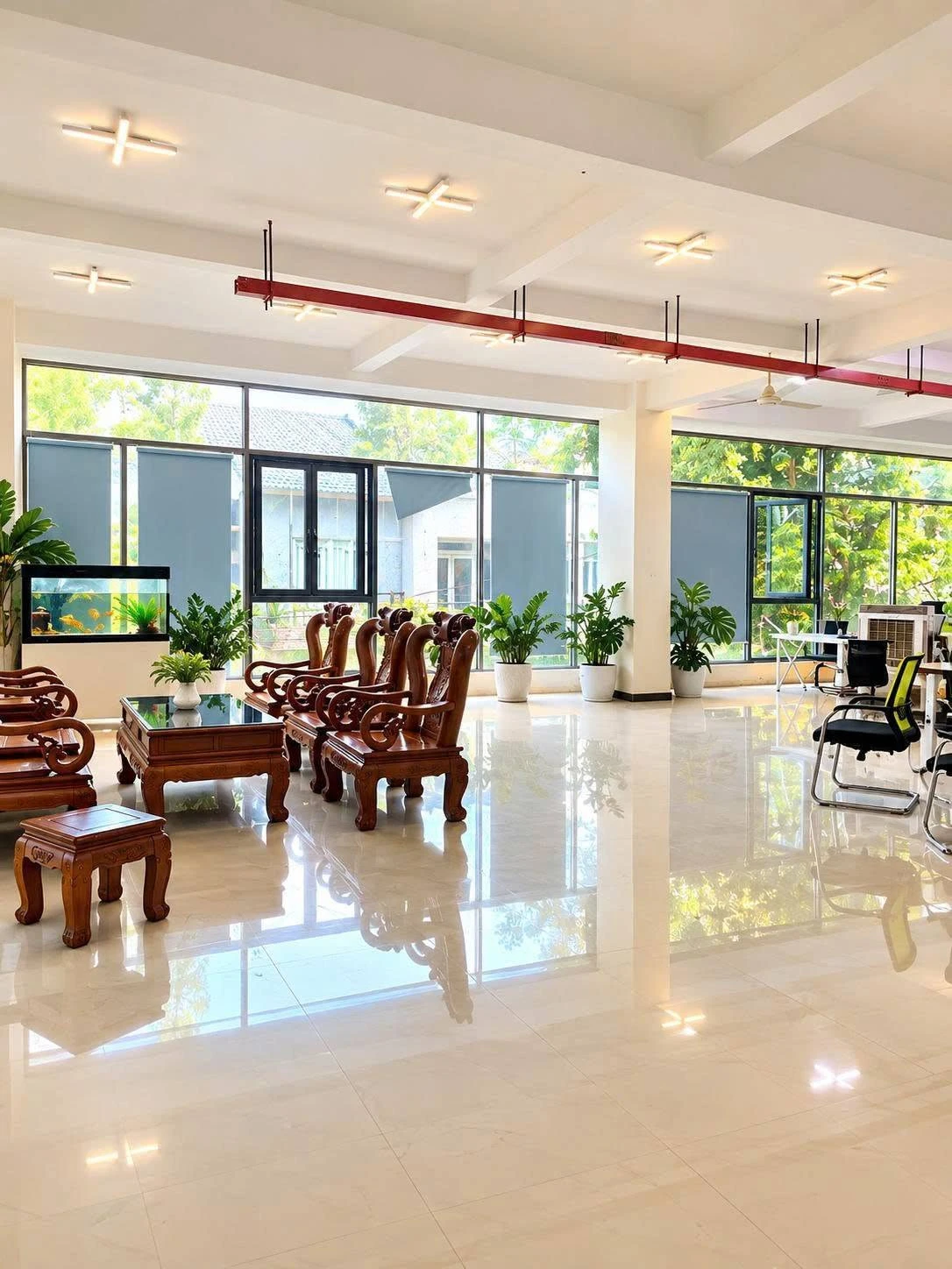 Cho thuê tầng 2, 300m2, 9 triệu/tháng, Lê Duẩn - Ảnh 1