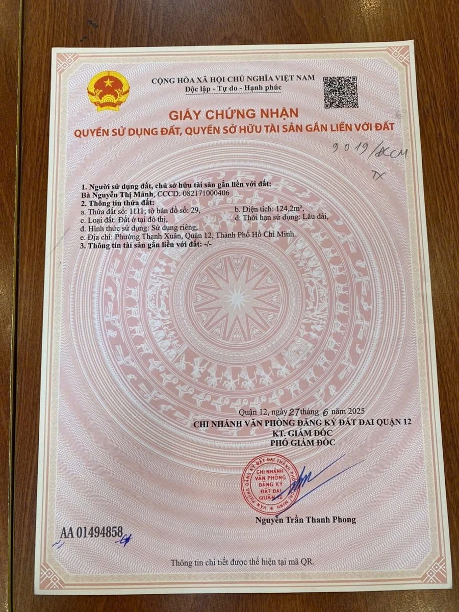 Bán nhà phố 5x25m 4 phòng ngủ Thạnh Xuân 25, Q12 - Ảnh thu nhỏ 3