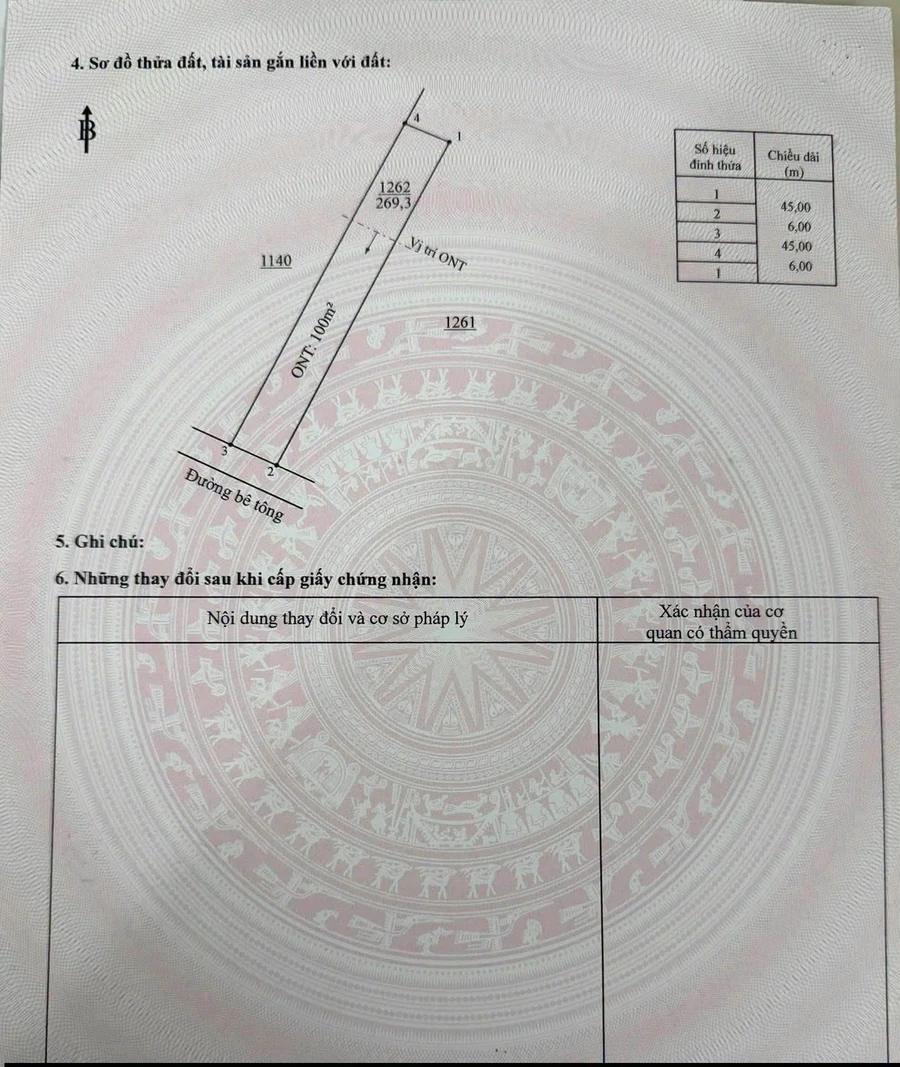 Bán 2 lô đất thổ cư Tân Phước giá rẻ 290 và 390 triệu - Ảnh thu nhỏ 3
