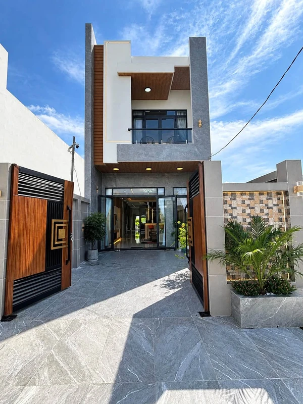 Bán nhà phố phong cách resort 5x35m, 3PN 4WC, full nội thất tại Cần Đước, Long An