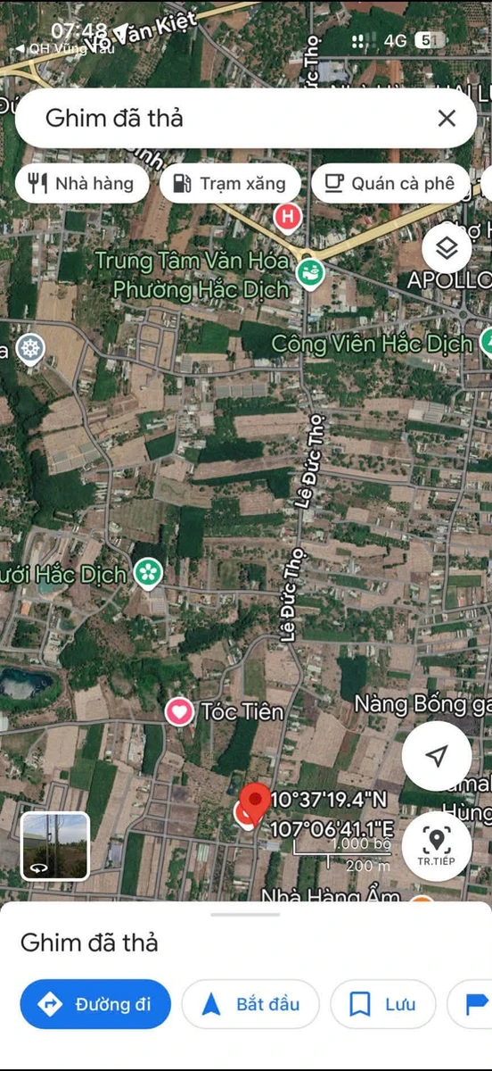 Bán đất Lê Đức Thọ Phú Mỹ 25000m² 1.39 tỷ - Ảnh thu nhỏ 2
