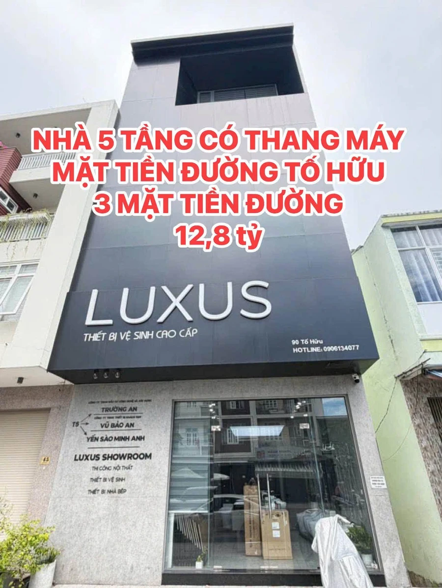 Bán nhà phố 5 tầng 200,5m² Tố Hữu Nha Trang 12,8 tỷ - Ảnh 1
