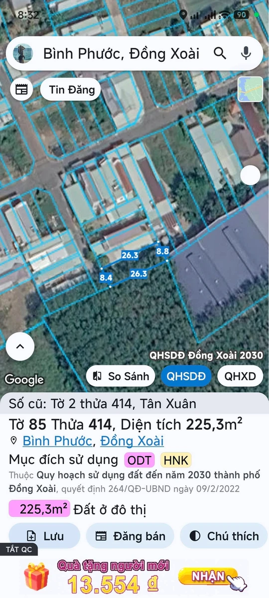 Bán đất mặt tiền 9x27m Tân Xuân Bình Tân - Ảnh thu nhỏ 2