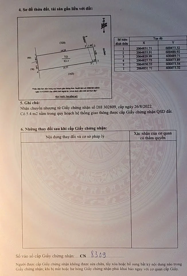 Bán lô đất mặt tiền Ngô Trí Hoà, 63.3m2, Quận 12 - Ảnh thu nhỏ 2