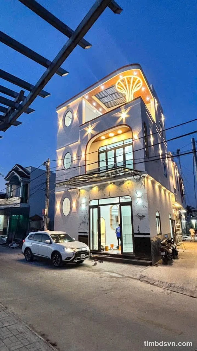 Bán nhà 3 tầng 4 phòng ngủ 63m² bờ kè Cái Sơn, Cần Thơ - Ảnh thu nhỏ 2