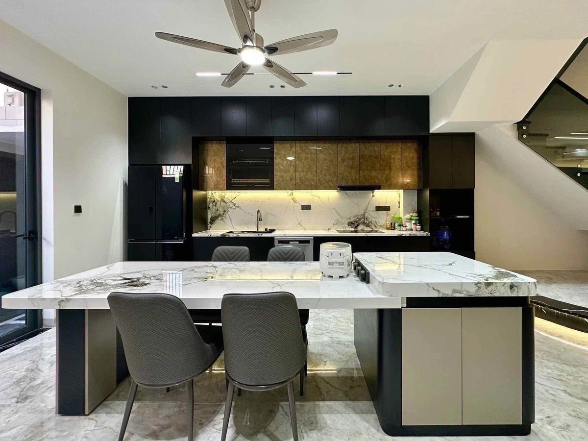 Bán nhà 3 tầng 4PN 100m2 mặt tiền đường 86 Mỹ Gia Thái Hưng - Ảnh thu nhỏ 2